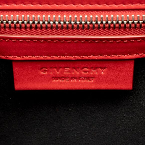 Givenchy Calfskin Pandora Box Logo Strap Mini Shoulder Bag - Picture 8 of 14